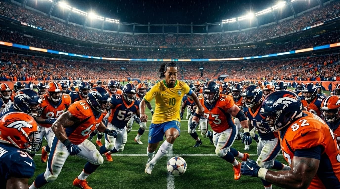 Thumbnail concept comparing football and NFL